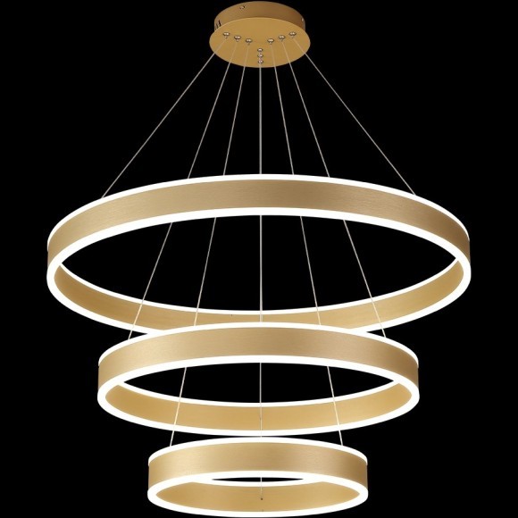 Люстра Crystal Lux MUCHOS SP158W LED GOLD 0980/303N