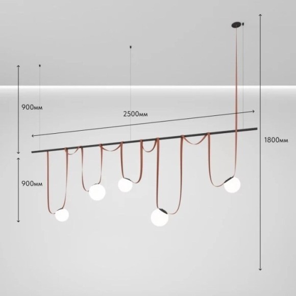 Готовая ременная трековая система Denkirs Belty DK55SET08-01-BR Готовая ременная трековая система Denkirs Belty DK55SET08-01-BR