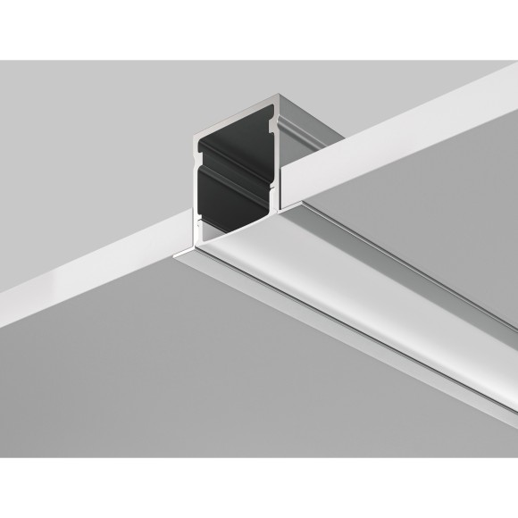 632017 Алюминиевый встраиваемый в ГКЛ 2м профиль для светодиодной ленты шириной до 15 мм, 27x20мм, Maytoni ALM-2720-S-2M