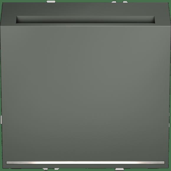 Выключатель встраиваемый VOLTUM S70 карточный 16А, (титан)