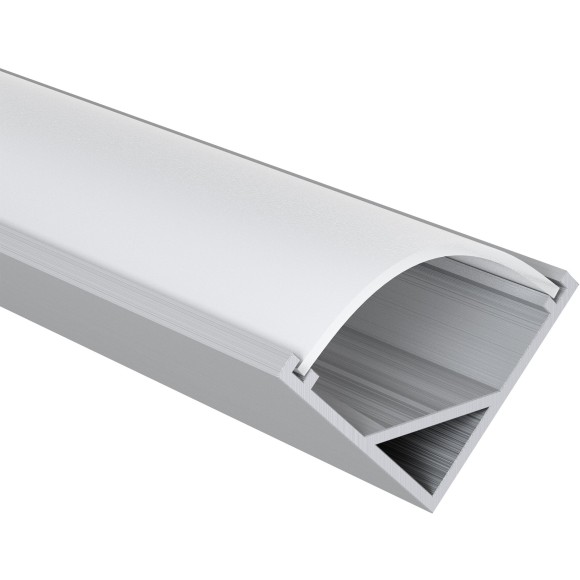 Профиль PROFILED с полукругл. рассеив-м д/светодиод. для ленты 409629