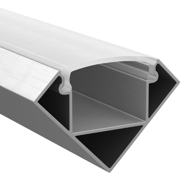 Профиль PROFILED с полукругл. рассеив-м д/светодиод. для ленты 409629