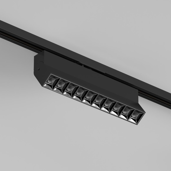 Однофазный двужильный светодиодный трековый светильник Denkirs DK6646-BK Edder 4000К 1560Лм CRI90+ 24° 20Вт