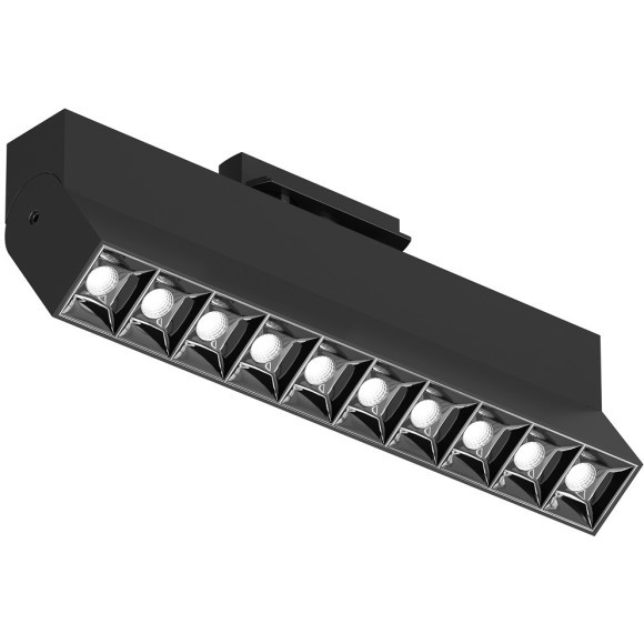 Однофазный двужильный светодиодный трековый светильник Denkirs DK6646-BK Edder 4000К 1560Лм CRI90+ 24° 20Вт