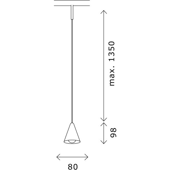 ST689.436.05 Ультратонкий трековый магнитный светодиодный светильник ST-Luce Super 5 CRI90+ 3000К 240Лм 40° 5Вт