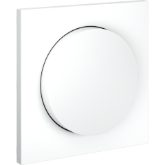 Накладка для светорегулятора поворотно-нажимного, S70 (белый матовый)