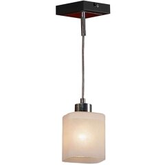 Подвесной светильник с 1 плафоном Lussole GRLSL-9006-01 COSTANZO IP21 под лампу 1xE14 6W Подвесной светильник с 1 плафоном Lussole GRLSL-9006-01 COSTANZO IP21 под лампу 1xE14 6W