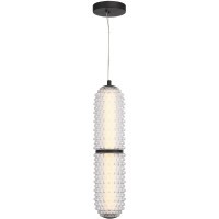 SL6144.403.01 Светильник подвесной ST-Luce черный/прозрачный LED 1*22W 4000K SAGUARO