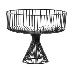 427072 UEDA Чаша декоративная металл черный H250 Ø300 427072 UEDA Чаша декоративная металл черный H250 Ø300