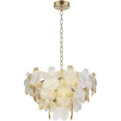 SL6240.203.06 Светильник подвесной ST-Luce золотистый/Прозрачный, январный E14 6*60W TENDER SL6240.203.06 Светильник подвесной ST-Luce золотистый/Прозрачный, январный E14 6*60W TENDER