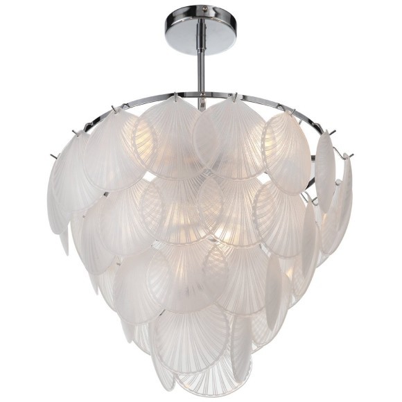 SLE104102-06 Светильник потолочный Хром/Белый E14 6*60W CHILLE