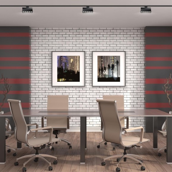 Трехжильный однофазный трековый светодиодный светильник Novotech EOS 358324 3000лм 25Вт