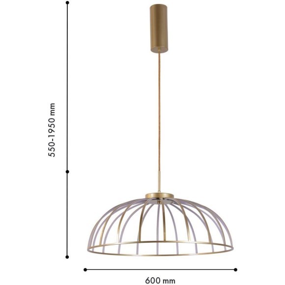 Подвесной светильник Vertex 4286-6P