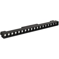CLT 0.33 001 18W BL T3000K Трековый магнитный светодиодный светильник Crystallux Space 48V CRI90+ 3000К 1480Лм 120° 18W