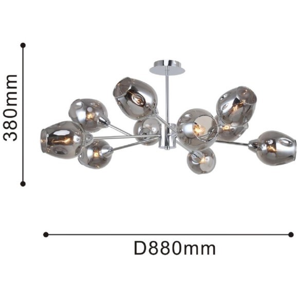 Потолочная люстра Tilda 2657-10U