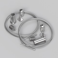 Maytoni ALM-P-2000 Комплект из 2 тросовых креплений длиной 2 метра, подходят для всех накладных и круглых профилей Maytoni