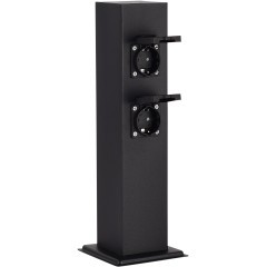 SL9012.415.00 Столб уличный 4 розетки ST-Luce черный - -*15W SOCKET SL9012.415.00 Столб уличный 4 розетки ST-Luce черный - -*15W SOCKET