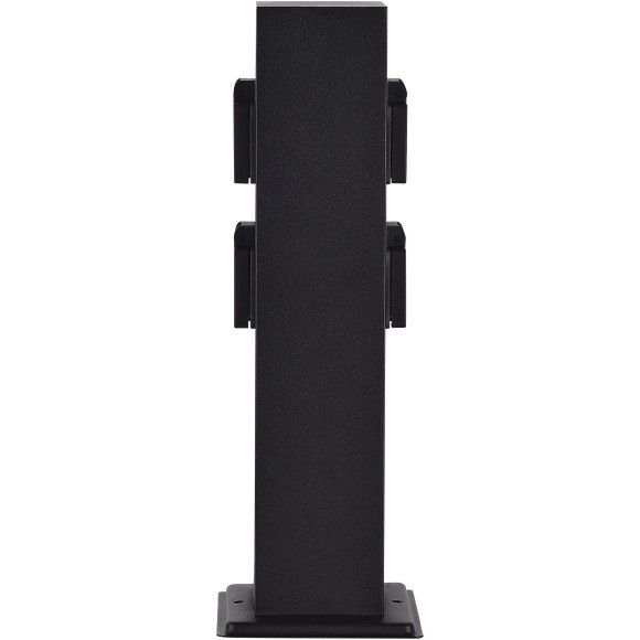 SL9012.415.00 Столб уличный 4 розетки ST-Luce черный - -*15W SOCKET