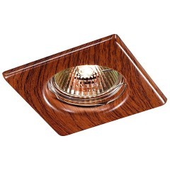 369717 SPOT NT12 347 красное дерево Встраиваемый НП светильник IP20 GX5.3 50W 12V WOOD 369717 SPOT NT12 347 красное дерево Встраиваемый НП светильник IP20 GX5.3 50W 12V WOOD