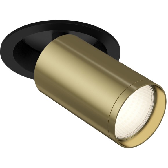 Встраиваемый светильник Maytoni C048CL-1BBS Focus S под лампу 1xGU10 10W