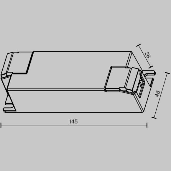 Источник тока Maytoni DALI NFC DT8 500-1400mA +PUSH DIM 721023