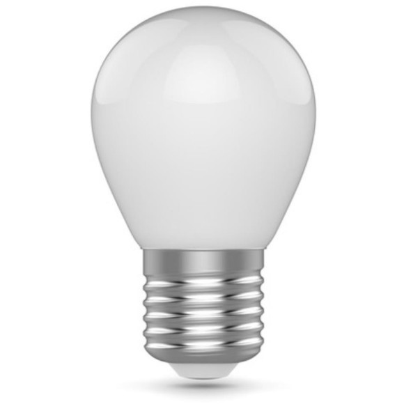 1055215 Лампа Gauss Basic Filament Шар 4,5W 380lm 2700К Е27 milky LED 1/10/50
