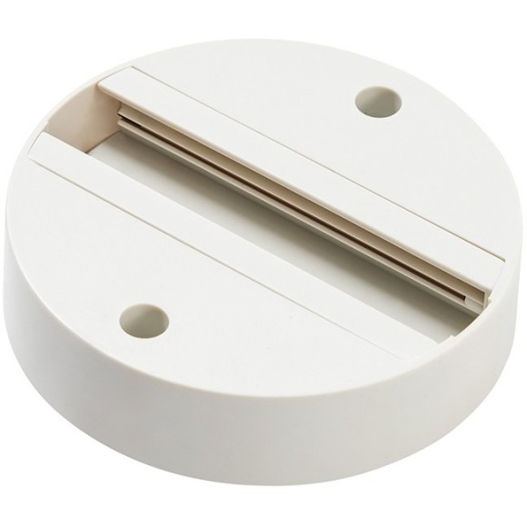 Основание для отдельного монтажа любого однофазного трек. светильника Crystal Lux CLT 0.213 01 WH