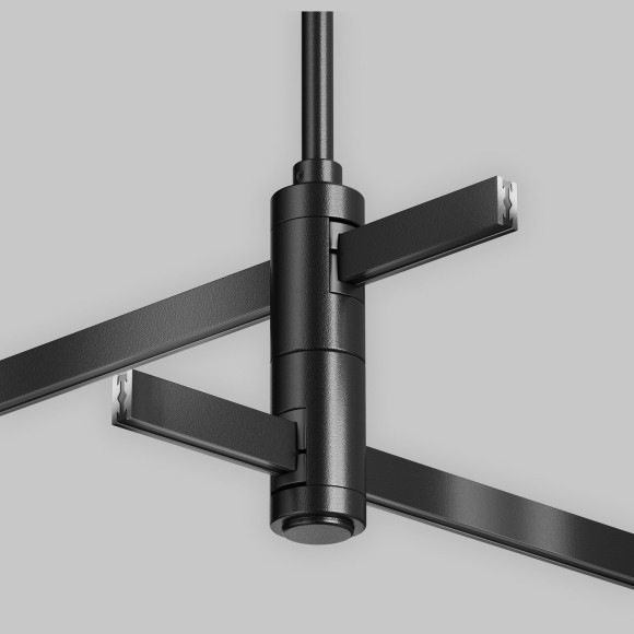 Потолочная стойка двойная поворотная Short с перед. питания на 2 уровень Maytoni Flarity TRA156C-D1-B