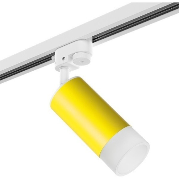 Однофазный двужильный трековый светильник Lightstar R1T43331 Rullo под сменную лампу GU10