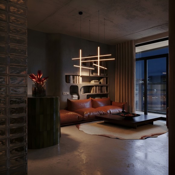 10393/B Black Loft It COORDINATES Черный подвесной светильник