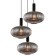 Подвесной светильник Lumina Deco Floril LDP 1216-3 GY+BK