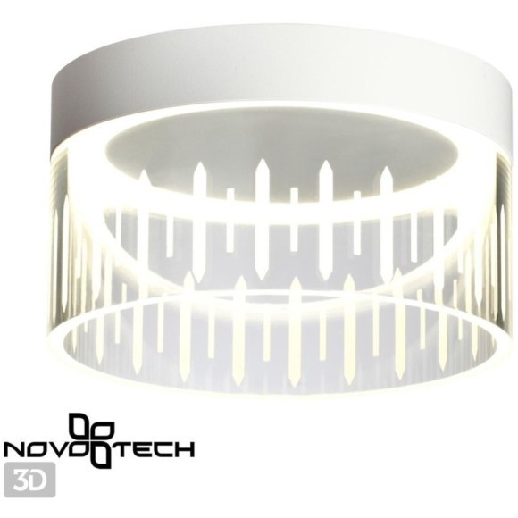 Накладной потолочный светильник Novotech 359003 Aura светодиодный LED 18W