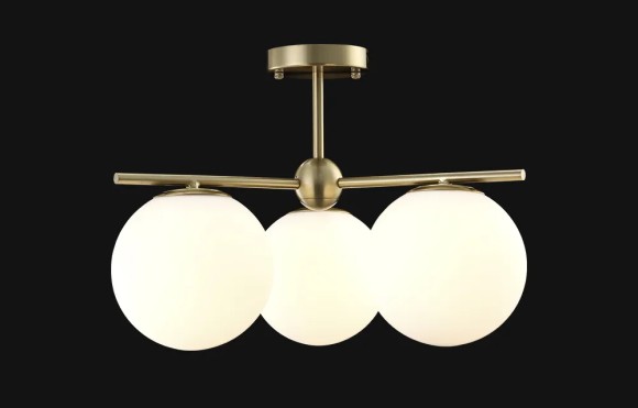 Люстра Crystal Lux FELIZ SP-PL3 BRONZE/WHITE Люстра Crystal Lux FELIZ SP-PL3 BRONZE/WHITE