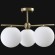 Люстра Crystal Lux FELIZ SP-PL3 BRONZE/WHITE Люстра Crystal Lux FELIZ SP-PL3 BRONZE/WHITE