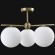 Люстра Crystal Lux FELIZ SP-PL3 BRONZE/WHITE Люстра Crystal Lux FELIZ SP-PL3 BRONZE/WHITE