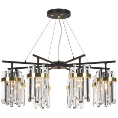 Люстра подвесная Lussole LSP-8719 ALLEN IP21 под лампы 8xE27 480W