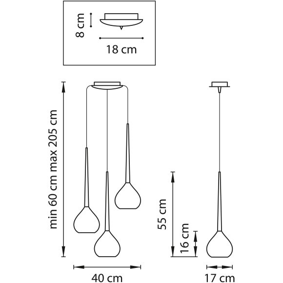 Подвес Forma Lightstar 808237 Подвес Forma Lightstar 808237