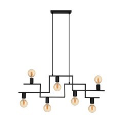 43365 Подвес FEMBARD, 7x60W (E27), L1005, B40, H1100, сталь, черный 43365 Подвес FEMBARD, 7x60W (E27), L1005, B40, H1100, сталь, черный