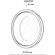 Светильник LED 48Вт 3000/4000/6000К D400 IP43 Sonex CCT PORTMAN 7778/DLN