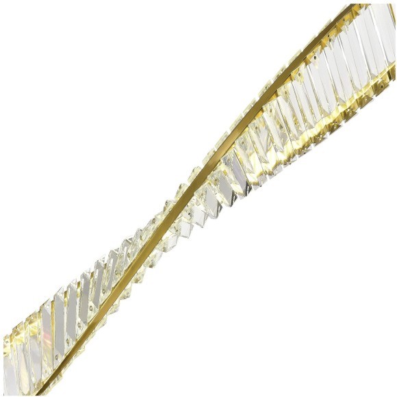 SL6205.323.01 Светильник подвесной ST-Luce Латунь/Прозрачный LED 1*25W 4000K ELICA