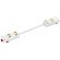 Соединитель питания гибкий 29см белый TETA PRO 220V Lightstar 505156