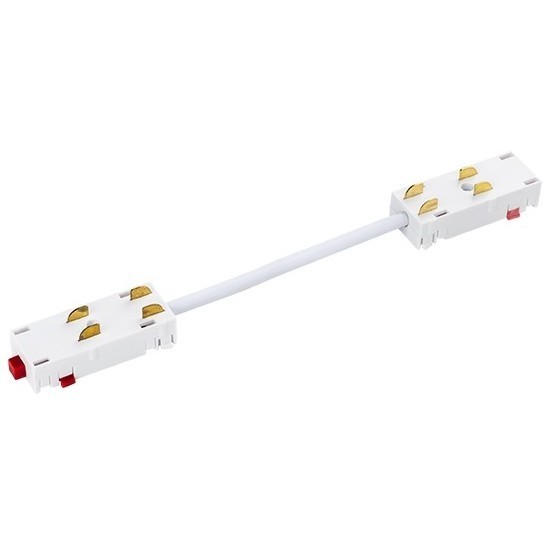 Соединитель питания гибкий 29см белый TETA PRO 220V Lightstar 505156