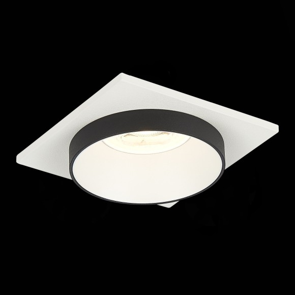 ST206.518.01 Св-к встр. Белый GU10 1*50W  L92xW92xH38 220V Без ламп Встраиваемые светильники