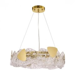 6582/6 NEOCLASSI LN24 золотой/прозрачный, золотой металл/стекло, металл Люстра подвесная E14 6*40W 220V QUEENY 6582/6 NEOCLASSI LN24 золотой/прозрачный, золотой металл/стекло, металл Люстра подвесная E14 6*40W 220V QUEENY
