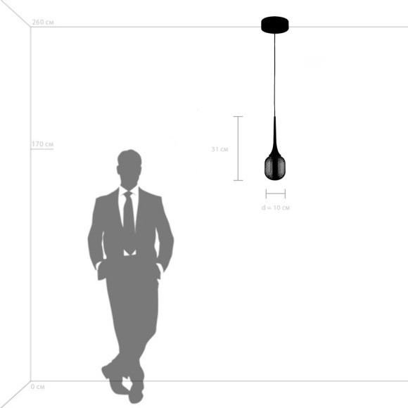 Подвес Acrile Lightstar 738011 Подвес Acrile Lightstar 738011