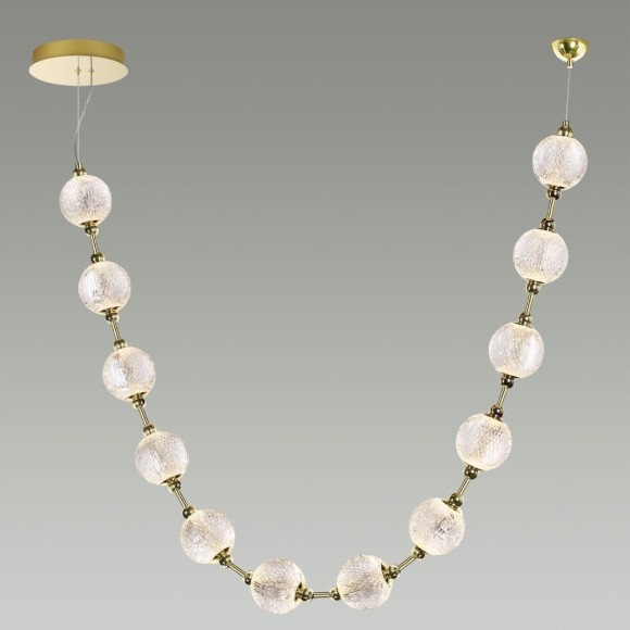 Подвесной дизайнерский светильник Odeon Light LED 48W 4000K 2640Лм CRYSTAL 5008/48L