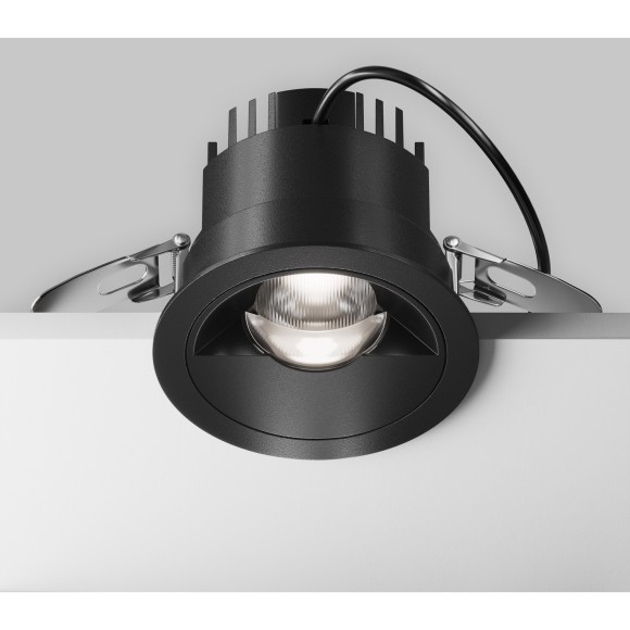 Встраиваемый светильник Maytoni Parete 2700К-3000K-4000К 12Вт 36° DL100-12W2.7-3-4K-RD-B