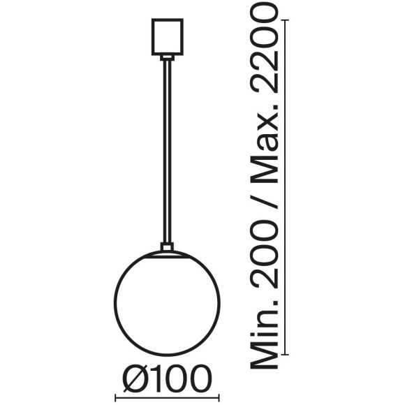 Подвесной светильник Technical P039PL-5W4K-10-B Подвесной светильник Technical P039PL-5W4K-10-B