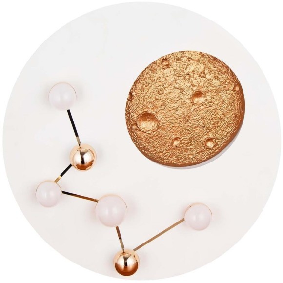 4630-5C, потолочный светильник, D500xH100, LEDx42W, 2530LM, 4000K, included