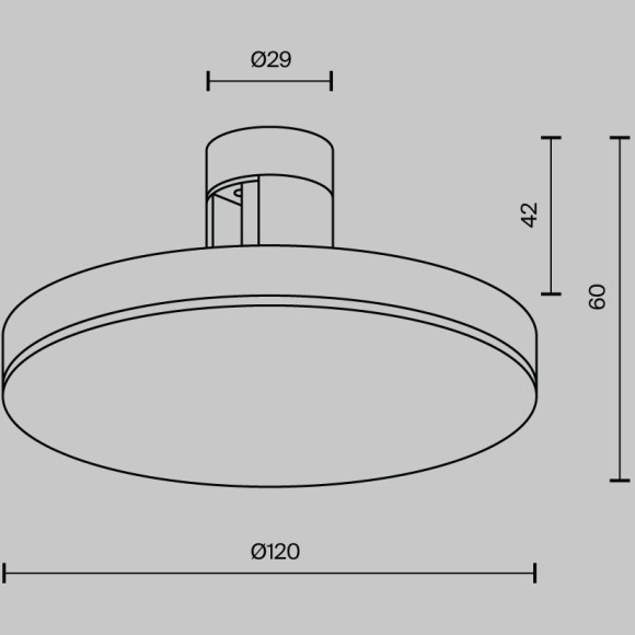 Трековый светильник Maytoni Plato Flarity 4000K 7Вт 120° TR152-1-7W4K-PT Трековый светильник Maytoni Plato Flarity 4000K 7Вт 120° TR152-1-7W4K-PT